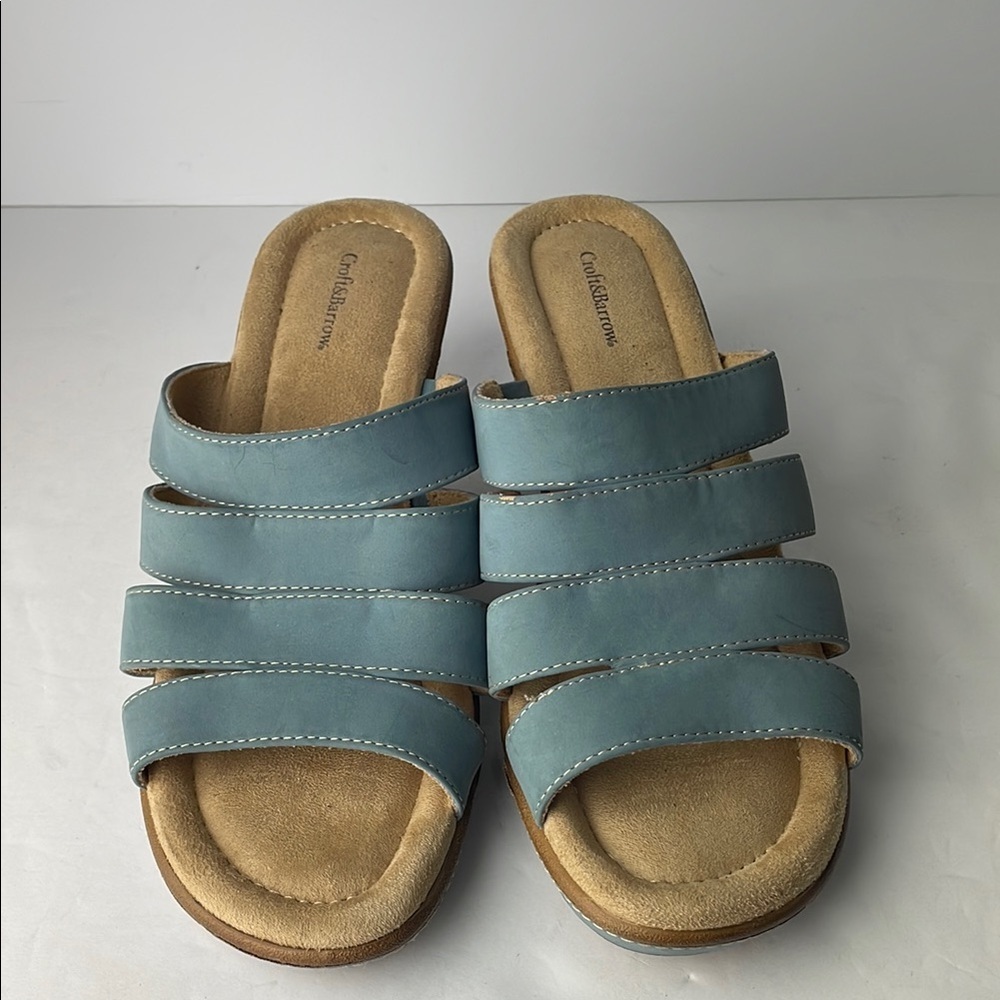 Croft and Barrow Nolly Blue Sandals